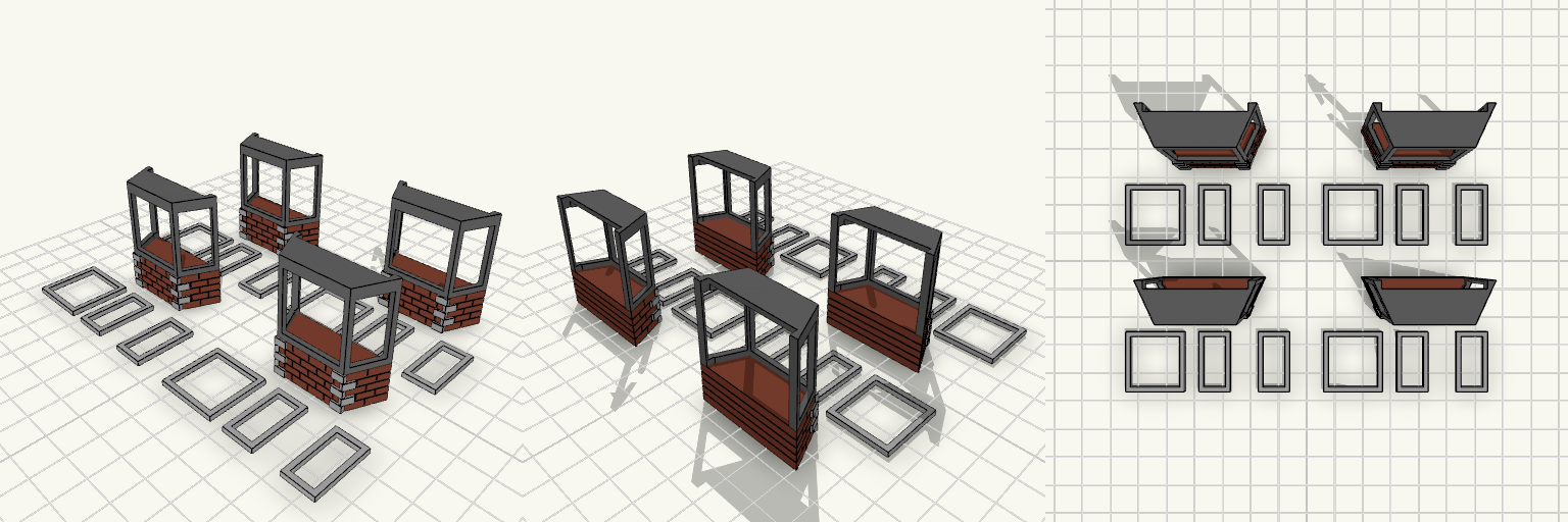 Bay windows for shops