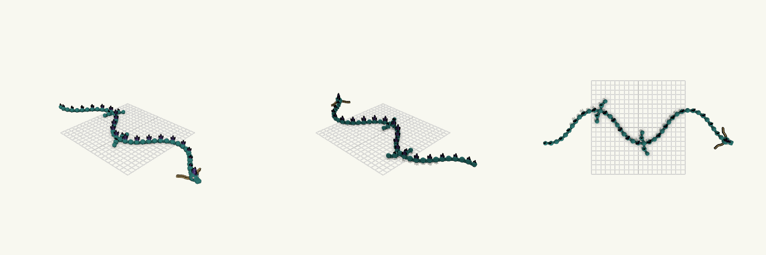 6 mm Ball-Joint Crystal Dragon, 42 Segments