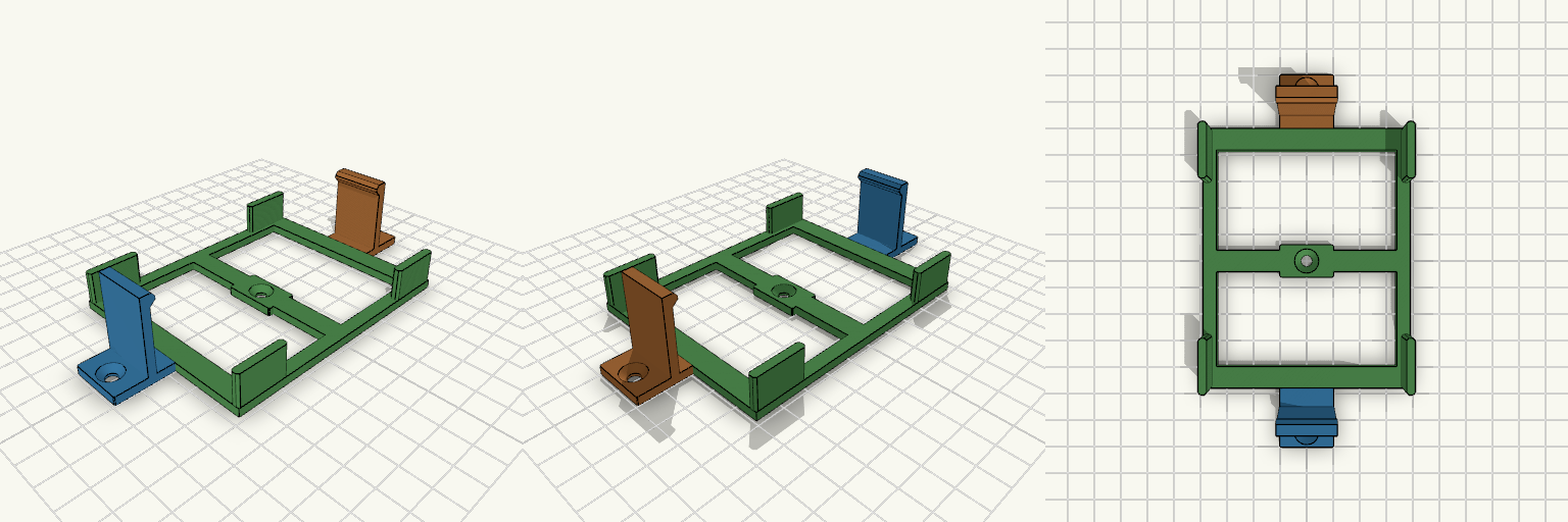 70 × 108 × 25.5 mm Box Snap-Clip Frame