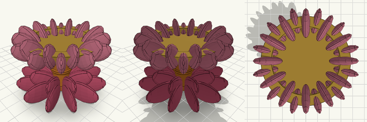 Lotus Stem Diya Stand