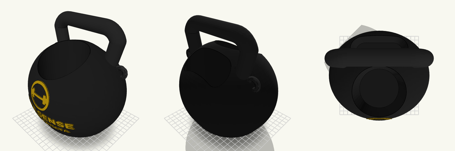 Organizador Kettlebell para Termo de 90 mm