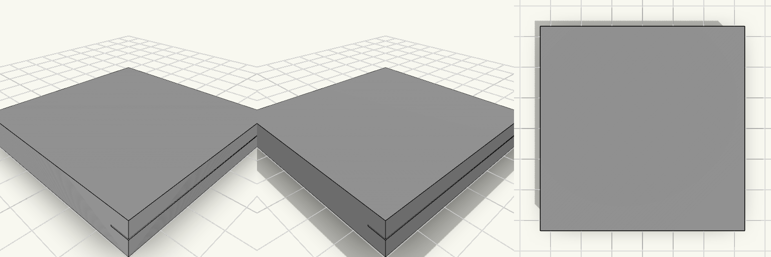 60 mm Square With Lengthwise Side Slots