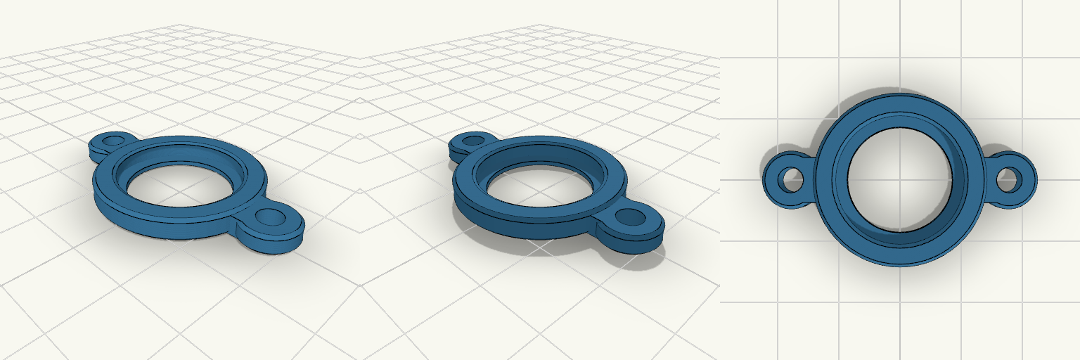 21mm Disk Holder with Snap Lip