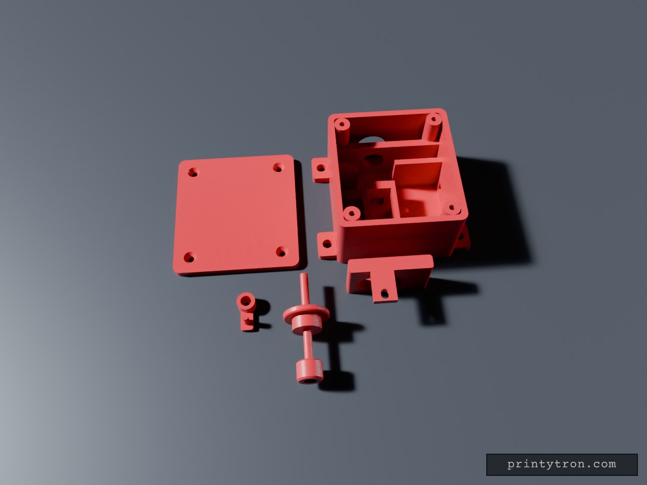 v1 Servo-Release Cable Lock with Servo Arm