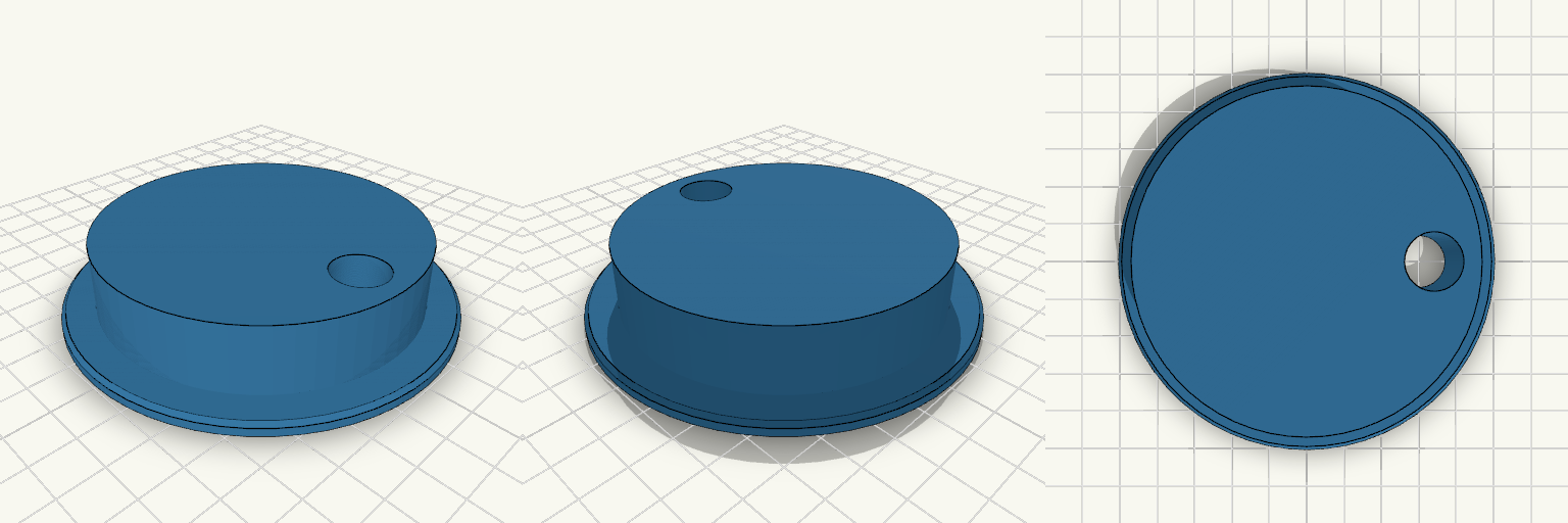 83mm Desk Grommet with Sealed Hollow Body